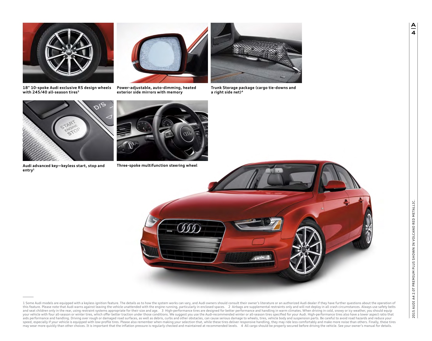 2015 Audi A4 Brochure Page 51